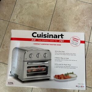 Cuisinart Stainless Steel Air Fryer Toaster Oven - Silver